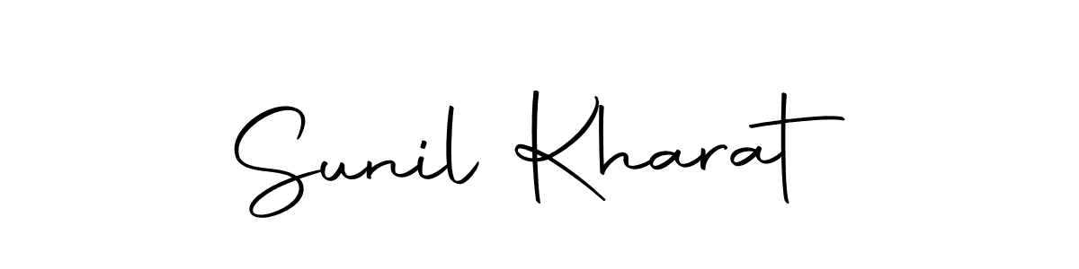 Use a signature maker to create a handwritten signature online. With this signature software, you can design (Autography-DOLnW) your own signature for name Sunil Kharat. Sunil Kharat signature style 10 images and pictures png