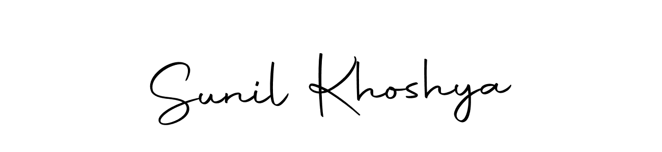 Once you've used our free online signature maker to create your best signature Autography-DOLnW style, it's time to enjoy all of the benefits that Sunil Khoshya name signing documents. Sunil Khoshya signature style 10 images and pictures png