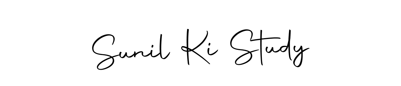 Once you've used our free online signature maker to create your best signature Autography-DOLnW style, it's time to enjoy all of the benefits that Sunil Ki Study name signing documents. Sunil Ki Study signature style 10 images and pictures png