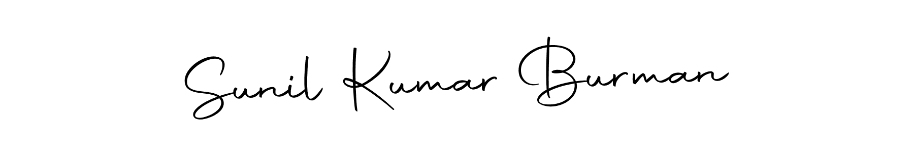 Create a beautiful signature design for name Sunil Kumar Burman. With this signature (Autography-DOLnW) fonts, you can make a handwritten signature for free. Sunil Kumar Burman signature style 10 images and pictures png