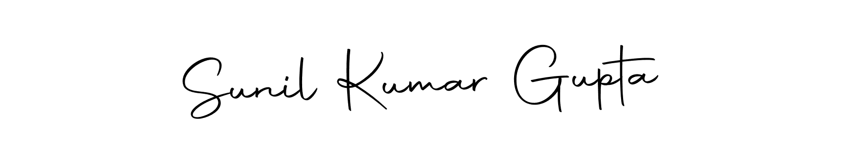 Design your own signature with our free online signature maker. With this signature software, you can create a handwritten (Autography-DOLnW) signature for name Sunil Kumar Gupta. Sunil Kumar Gupta signature style 10 images and pictures png