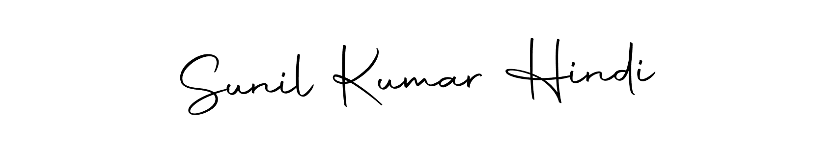 Use a signature maker to create a handwritten signature online. With this signature software, you can design (Autography-DOLnW) your own signature for name Sunil Kumar Hindi. Sunil Kumar Hindi signature style 10 images and pictures png