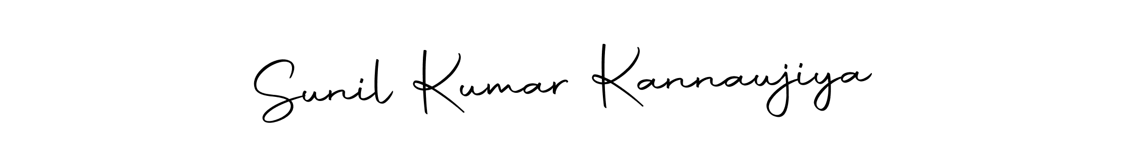 Use a signature maker to create a handwritten signature online. With this signature software, you can design (Autography-DOLnW) your own signature for name Sunil Kumar Kannaujiya. Sunil Kumar Kannaujiya signature style 10 images and pictures png