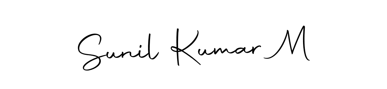 How to Draw Sunil Kumar M signature style? Autography-DOLnW is a latest design signature styles for name Sunil Kumar M. Sunil Kumar M signature style 10 images and pictures png