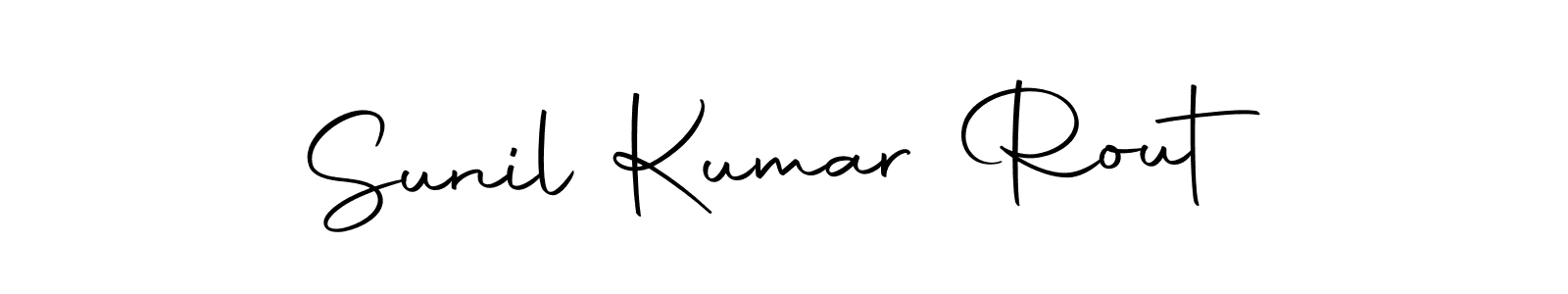 The best way (Autography-DOLnW) to make a short signature is to pick only two or three words in your name. The name Sunil Kumar Rout include a total of six letters. For converting this name. Sunil Kumar Rout signature style 10 images and pictures png