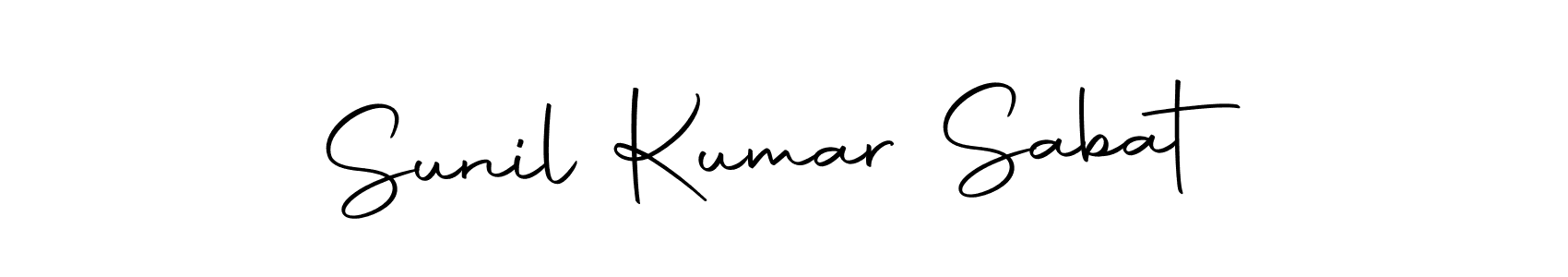 Sunil Kumar Sabat stylish signature style. Best Handwritten Sign (Autography-DOLnW) for my name. Handwritten Signature Collection Ideas for my name Sunil Kumar Sabat. Sunil Kumar Sabat signature style 10 images and pictures png