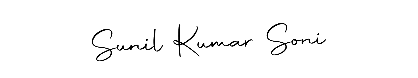 Use a signature maker to create a handwritten signature online. With this signature software, you can design (Autography-DOLnW) your own signature for name Sunil Kumar Soni. Sunil Kumar Soni signature style 10 images and pictures png