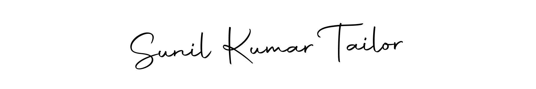 How to make Sunil Kumar Tailor signature? Autography-DOLnW is a professional autograph style. Create handwritten signature for Sunil Kumar Tailor name. Sunil Kumar Tailor signature style 10 images and pictures png