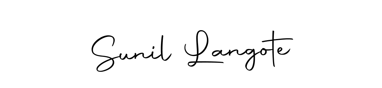 Best and Professional Signature Style for Sunil Langote. Autography-DOLnW Best Signature Style Collection. Sunil Langote signature style 10 images and pictures png