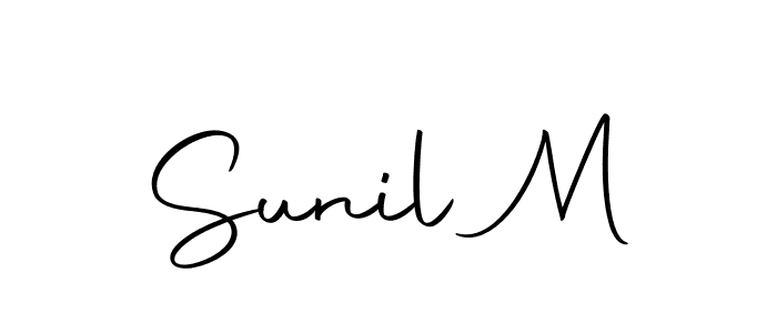 How to Draw Sunil M signature style? Autography-DOLnW is a latest design signature styles for name Sunil M. Sunil M signature style 10 images and pictures png