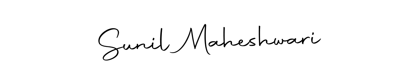 How to make Sunil Maheshwari signature? Autography-DOLnW is a professional autograph style. Create handwritten signature for Sunil Maheshwari name. Sunil Maheshwari signature style 10 images and pictures png
