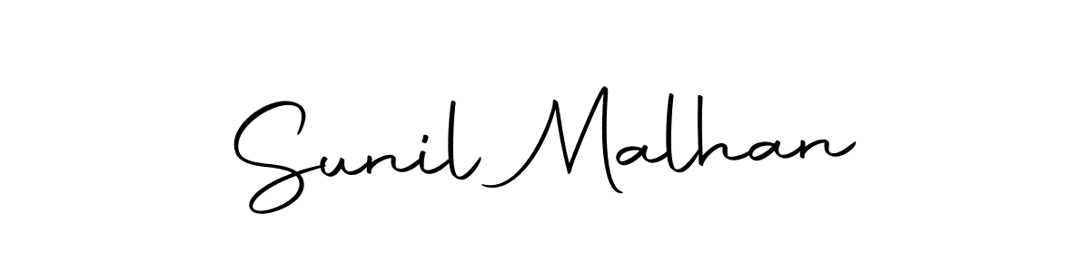 You can use this online signature creator to create a handwritten signature for the name Sunil Malhan. This is the best online autograph maker. Sunil Malhan signature style 10 images and pictures png