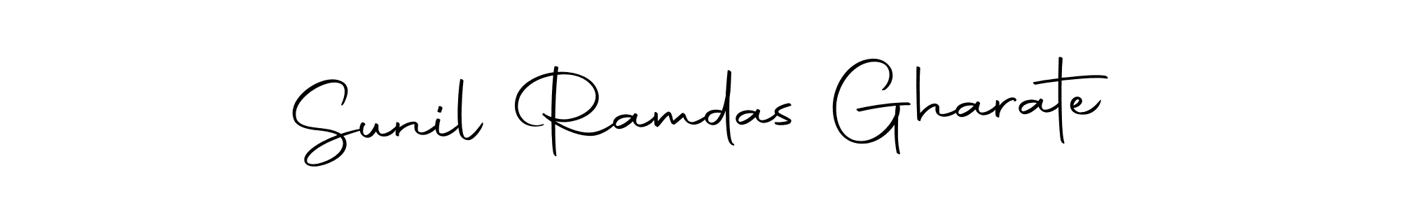 Use a signature maker to create a handwritten signature online. With this signature software, you can design (Autography-DOLnW) your own signature for name Sunil Ramdas Gharate. Sunil Ramdas Gharate signature style 10 images and pictures png