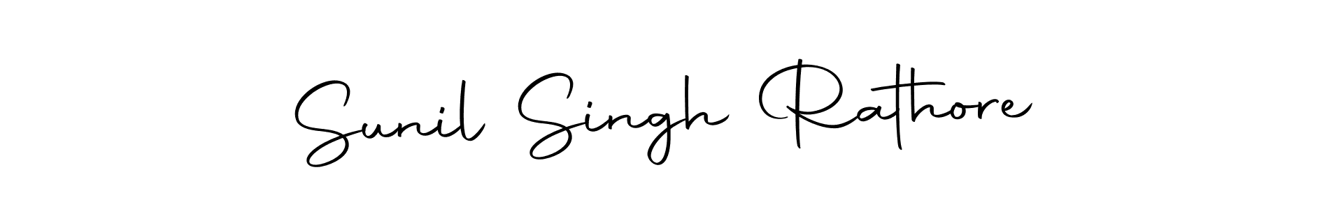 Create a beautiful signature design for name Sunil Singh Rathore. With this signature (Autography-DOLnW) fonts, you can make a handwritten signature for free. Sunil Singh Rathore signature style 10 images and pictures png