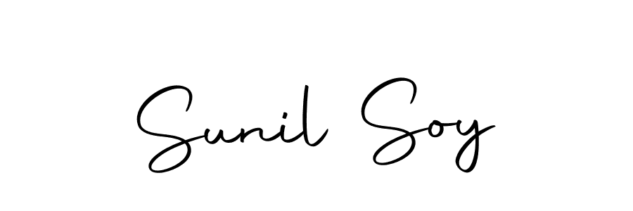 Also we have Sunil Soy name is the best signature style. Create professional handwritten signature collection using Autography-DOLnW autograph style. Sunil Soy signature style 10 images and pictures png