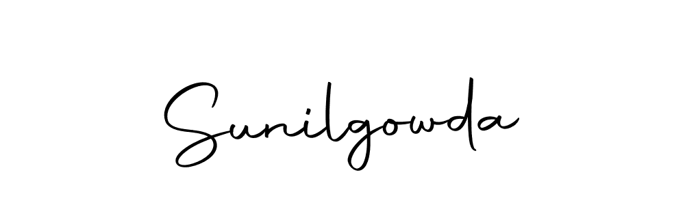 Make a beautiful signature design for name Sunilgowda. Use this online signature maker to create a handwritten signature for free. Sunilgowda signature style 10 images and pictures png