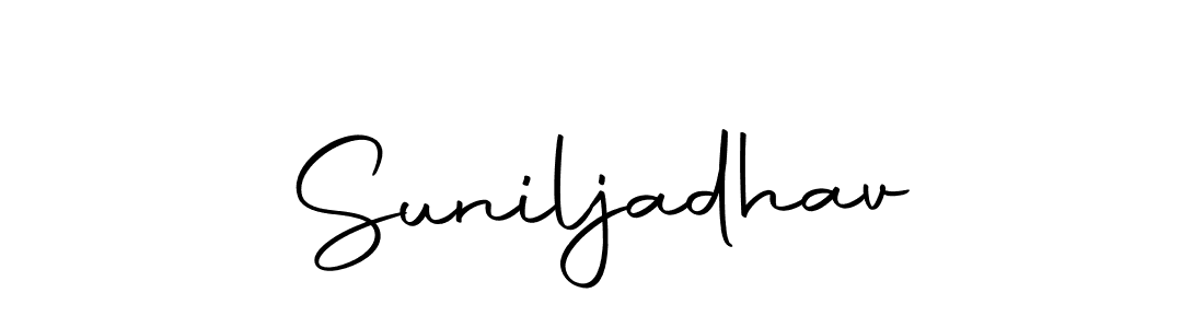 Once you've used our free online signature maker to create your best signature Autography-DOLnW style, it's time to enjoy all of the benefits that Suniljadhav name signing documents. Suniljadhav signature style 10 images and pictures png