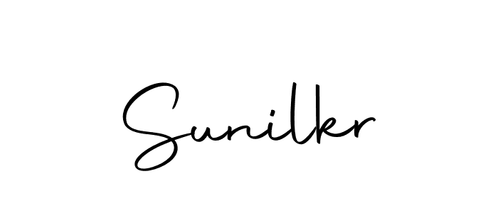 You should practise on your own different ways (Autography-DOLnW) to write your name (Sunilkr) in signature. don't let someone else do it for you. Sunilkr signature style 10 images and pictures png