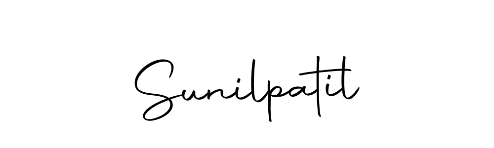 Create a beautiful signature design for name Sunilpatil. With this signature (Autography-DOLnW) fonts, you can make a handwritten signature for free. Sunilpatil signature style 10 images and pictures png