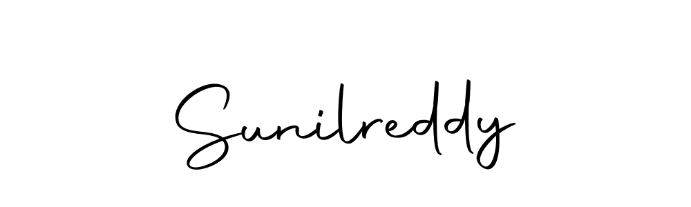 Also we have Sunilreddy name is the best signature style. Create professional handwritten signature collection using Autography-DOLnW autograph style. Sunilreddy signature style 10 images and pictures png