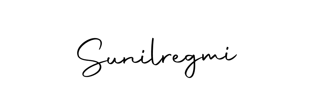 Use a signature maker to create a handwritten signature online. With this signature software, you can design (Autography-DOLnW) your own signature for name Sunilregmi. Sunilregmi signature style 10 images and pictures png