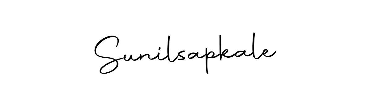 Make a beautiful signature design for name Sunilsapkale. Use this online signature maker to create a handwritten signature for free. Sunilsapkale signature style 10 images and pictures png