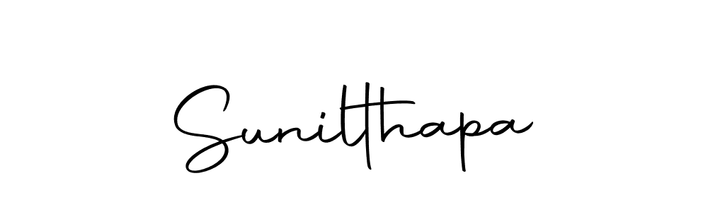 Design your own signature with our free online signature maker. With this signature software, you can create a handwritten (Autography-DOLnW) signature for name Sunilthapa. Sunilthapa signature style 10 images and pictures png