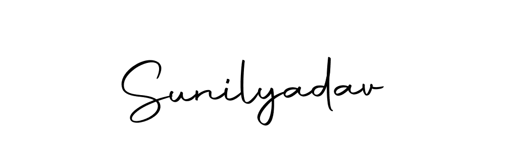 Sunilyadav stylish signature style. Best Handwritten Sign (Autography-DOLnW) for my name. Handwritten Signature Collection Ideas for my name Sunilyadav. Sunilyadav signature style 10 images and pictures png