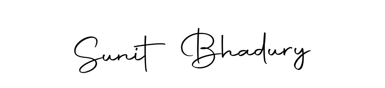 You can use this online signature creator to create a handwritten signature for the name Sunit Bhadury. This is the best online autograph maker. Sunit Bhadury signature style 10 images and pictures png