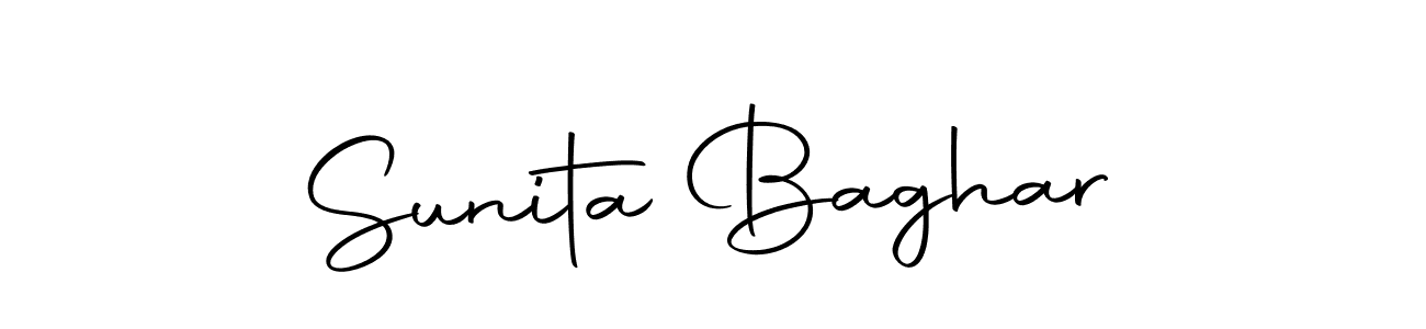 Make a short Sunita Baghar signature style. Manage your documents anywhere anytime using Autography-DOLnW. Create and add eSignatures, submit forms, share and send files easily. Sunita Baghar signature style 10 images and pictures png