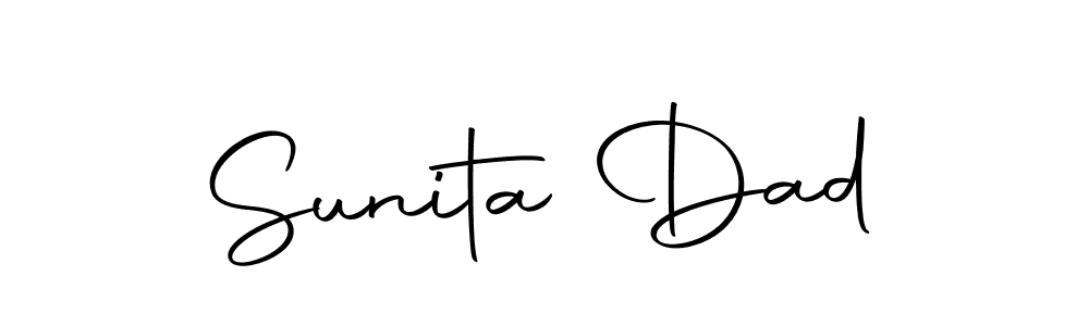 Similarly Autography-DOLnW is the best handwritten signature design. Signature creator online .You can use it as an online autograph creator for name Sunita Dad. Sunita Dad signature style 10 images and pictures png