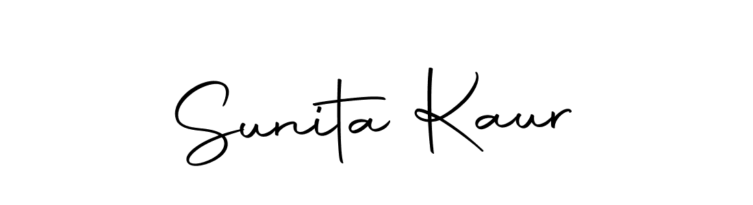 The best way (Autography-DOLnW) to make a short signature is to pick only two or three words in your name. The name Sunita Kaur include a total of six letters. For converting this name. Sunita Kaur signature style 10 images and pictures png