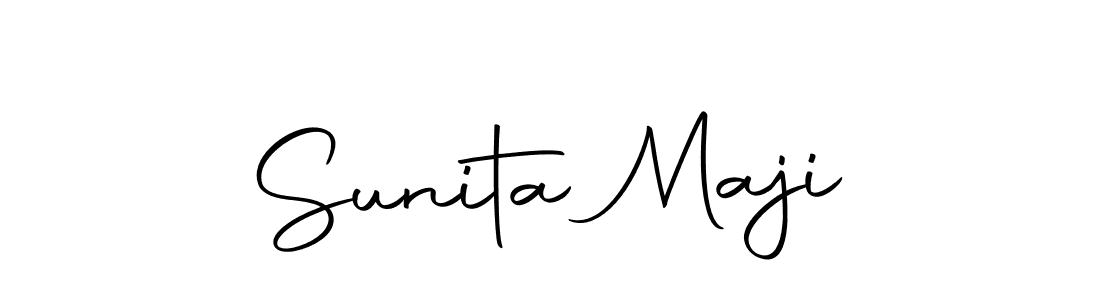 Make a beautiful signature design for name Sunita Maji. Use this online signature maker to create a handwritten signature for free. Sunita Maji signature style 10 images and pictures png