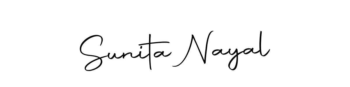 Make a beautiful signature design for name Sunita Nayal. Use this online signature maker to create a handwritten signature for free. Sunita Nayal signature style 10 images and pictures png