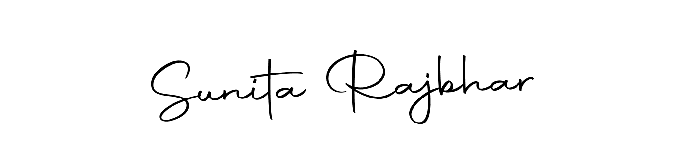 Make a beautiful signature design for name Sunita Rajbhar. With this signature (Autography-DOLnW) style, you can create a handwritten signature for free. Sunita Rajbhar signature style 10 images and pictures png