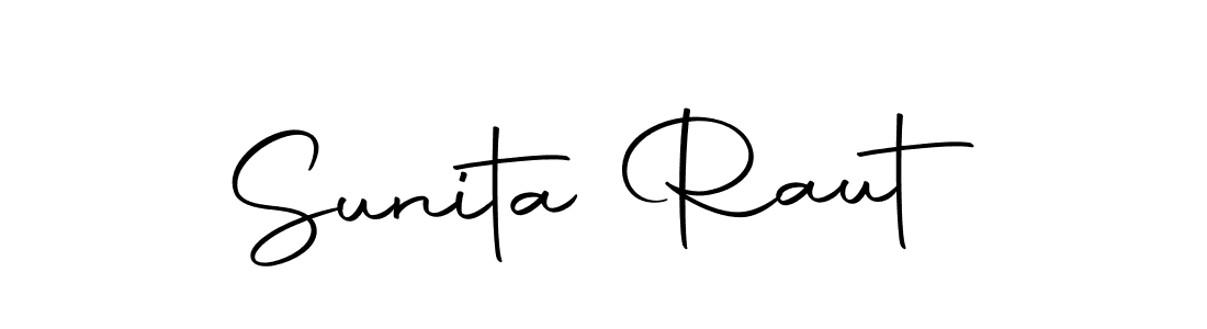 Make a beautiful signature design for name Sunita Raut. With this signature (Autography-DOLnW) style, you can create a handwritten signature for free. Sunita Raut signature style 10 images and pictures png