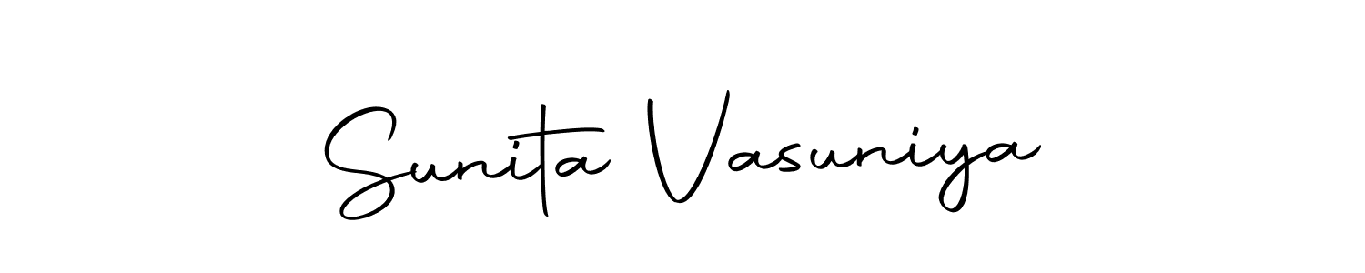 Similarly Autography-DOLnW is the best handwritten signature design. Signature creator online .You can use it as an online autograph creator for name Sunita Vasuniya. Sunita Vasuniya signature style 10 images and pictures png