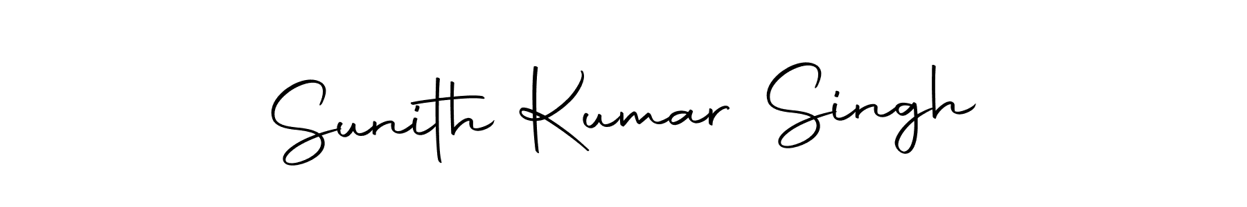 Also we have Sunith Kumar Singh name is the best signature style. Create professional handwritten signature collection using Autography-DOLnW autograph style. Sunith Kumar Singh signature style 10 images and pictures png