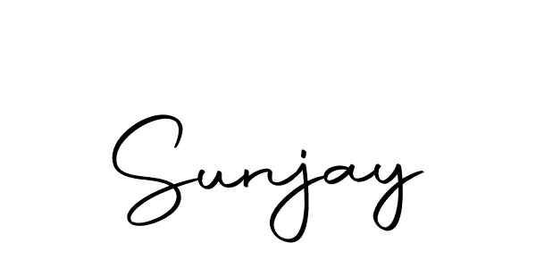 Also we have Sunjay name is the best signature style. Create professional handwritten signature collection using Autography-DOLnW autograph style. Sunjay signature style 10 images and pictures png