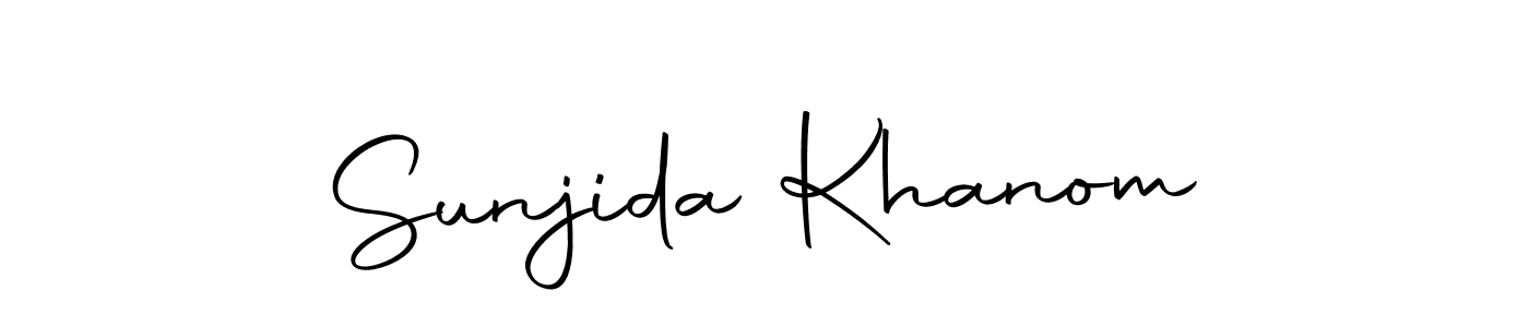 Make a short Sunjida Khanom signature style. Manage your documents anywhere anytime using Autography-DOLnW. Create and add eSignatures, submit forms, share and send files easily. Sunjida Khanom signature style 10 images and pictures png
