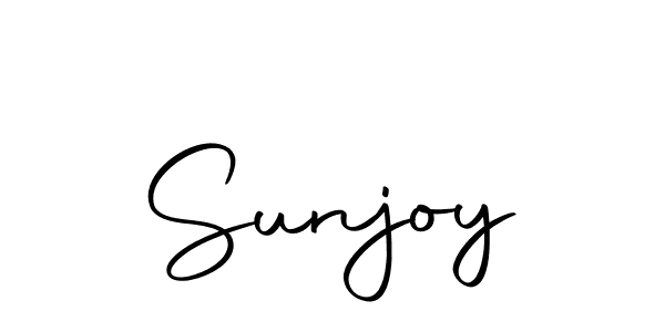 Create a beautiful signature design for name Sunjoy. With this signature (Autography-DOLnW) fonts, you can make a handwritten signature for free. Sunjoy signature style 10 images and pictures png