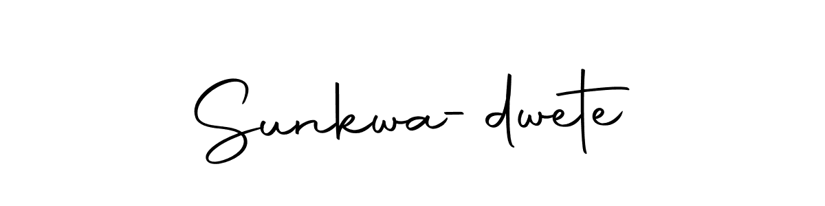 Make a beautiful signature design for name Sunkwa-dwete. With this signature (Autography-DOLnW) style, you can create a handwritten signature for free. Sunkwa-dwete signature style 10 images and pictures png