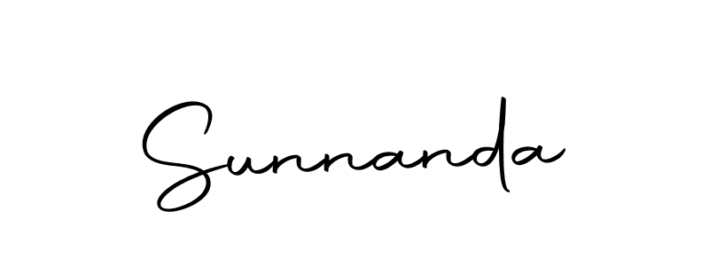You can use this online signature creator to create a handwritten signature for the name Sunnanda. This is the best online autograph maker. Sunnanda signature style 10 images and pictures png