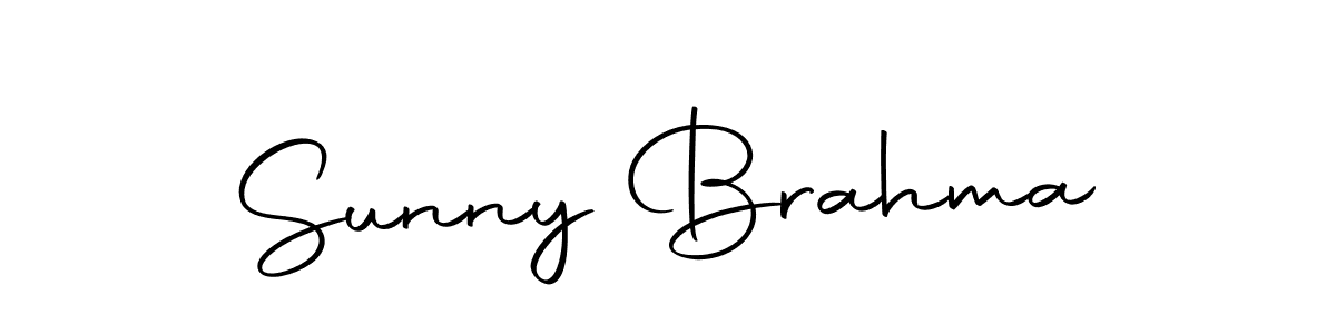 Autography-DOLnW is a professional signature style that is perfect for those who want to add a touch of class to their signature. It is also a great choice for those who want to make their signature more unique. Get Sunny Brahma name to fancy signature for free. Sunny Brahma signature style 10 images and pictures png