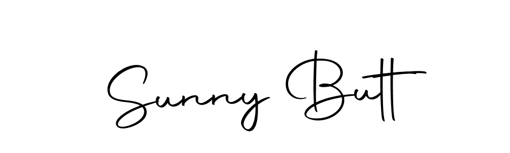 You should practise on your own different ways (Autography-DOLnW) to write your name (Sunny Butt) in signature. don't let someone else do it for you. Sunny Butt signature style 10 images and pictures png