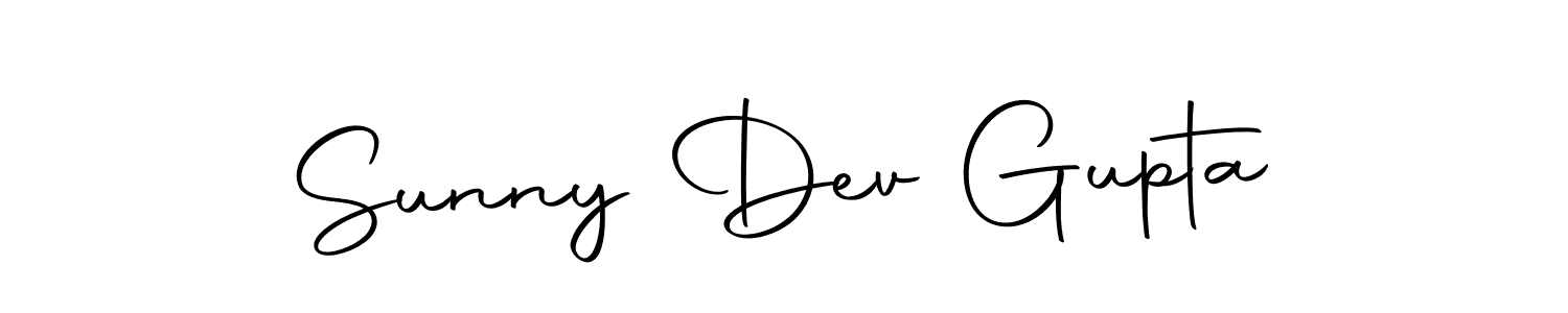 Sunny Dev Gupta stylish signature style. Best Handwritten Sign (Autography-DOLnW) for my name. Handwritten Signature Collection Ideas for my name Sunny Dev Gupta. Sunny Dev Gupta signature style 10 images and pictures png