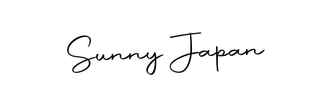 Create a beautiful signature design for name Sunny Japan. With this signature (Autography-DOLnW) fonts, you can make a handwritten signature for free. Sunny Japan signature style 10 images and pictures png