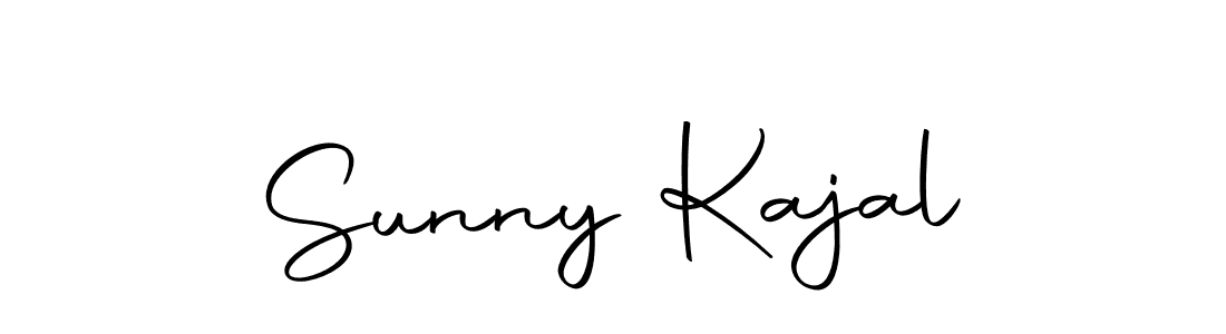 You should practise on your own different ways (Autography-DOLnW) to write your name (Sunny Kajal) in signature. don't let someone else do it for you. Sunny Kajal signature style 10 images and pictures png