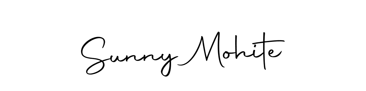 Sunny Mohite stylish signature style. Best Handwritten Sign (Autography-DOLnW) for my name. Handwritten Signature Collection Ideas for my name Sunny Mohite. Sunny Mohite signature style 10 images and pictures png