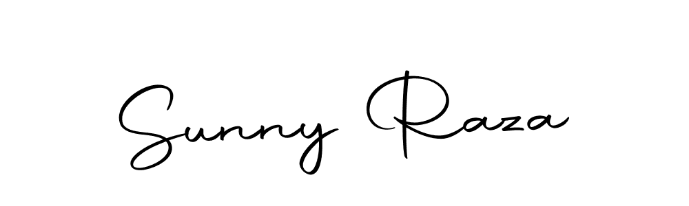 Make a short Sunny Raza signature style. Manage your documents anywhere anytime using Autography-DOLnW. Create and add eSignatures, submit forms, share and send files easily. Sunny Raza signature style 10 images and pictures png